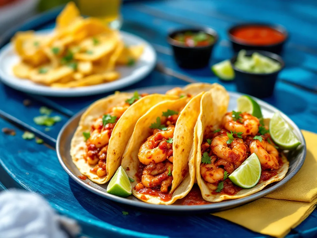 Taco de camarón