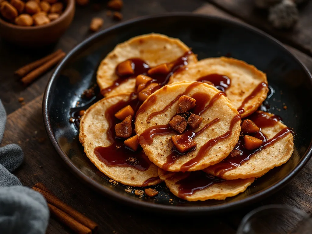 Buñuelos con piloncillo