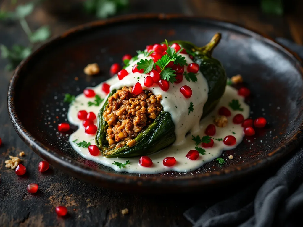 Chiles en nogada