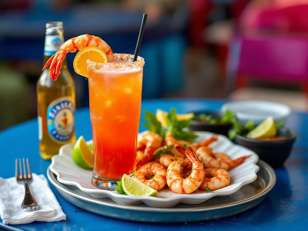 Michelada preparada