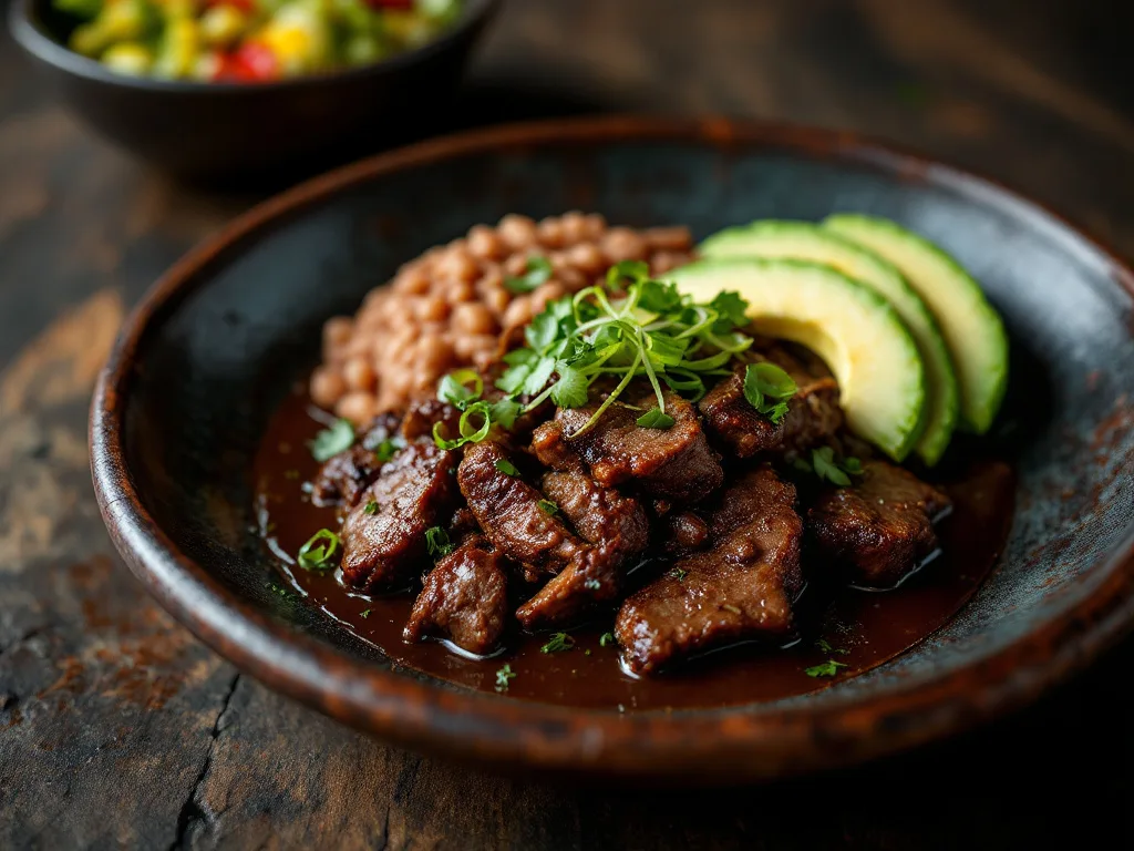 Cecina enchilada