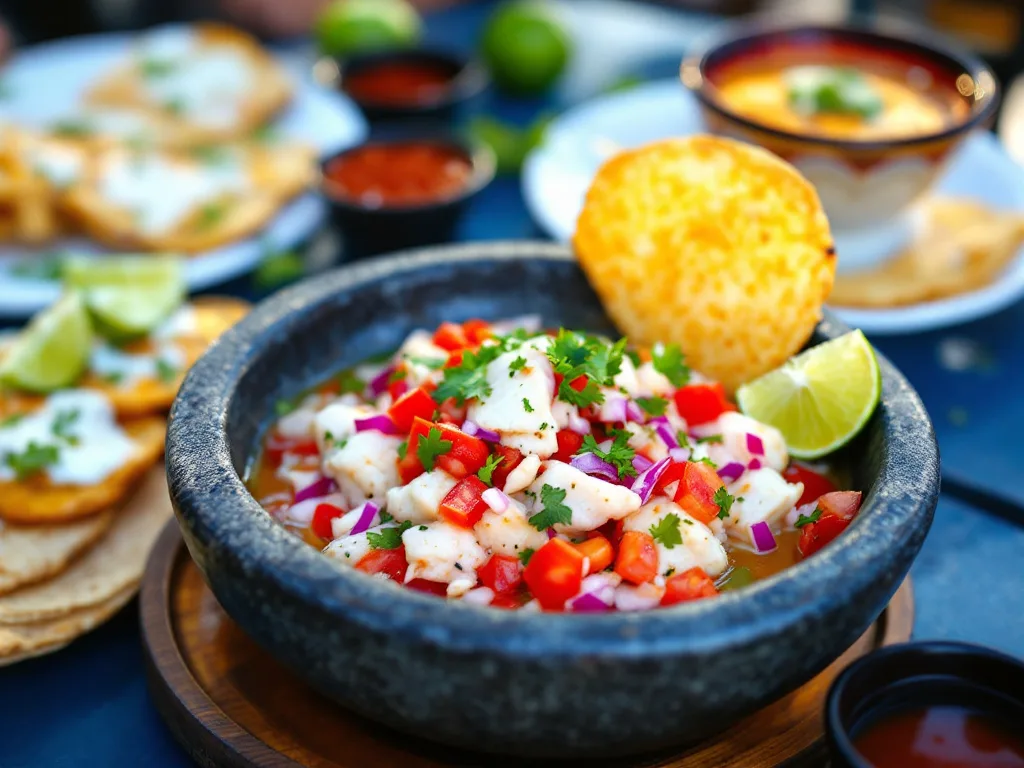 Ceviche de pescado